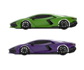 1:32 Scal. Supercar Showdown Lam.Vs.Lam