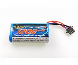 7,4V/1200mAh Li-ION Race Akku JST. HC