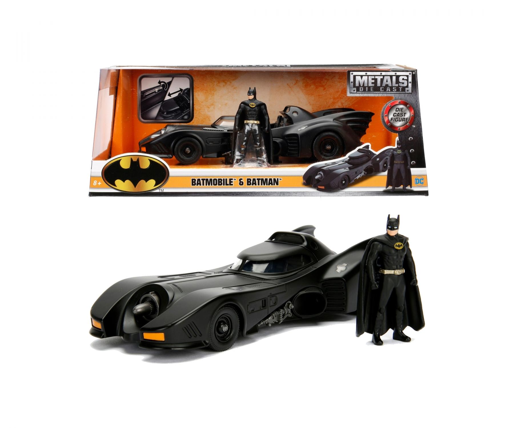 Batmobile Batman 1989 - Jada Toys - Modèle Moulé Sous Pression - Neuf