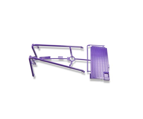 C-Teile Batt.Fach-Deck./Strebe lila