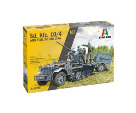 Italeri Sd. Kfz. 10/4 Model Kit with FlaK 30