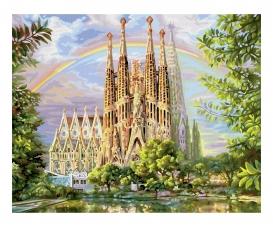 Sagrada Familia 40 x 50 cm - Painting by Numbers