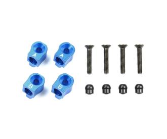 M-07C Alu Rear Suspension Mount Set, RC chassis