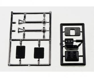 1:14 Truck Mirror & Horn Set, truck accessory