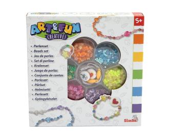Art&Fun Set de perles à enfiler, 3 versions
