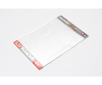 Kst-Platte 0,3mm (4) klar 257x364mm