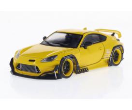 1:43 Toyota GR86 Rocket Bunny yellow