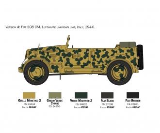 1:35 Fiat 508 CM Coloniale m. Fig.