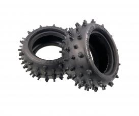 38 mm Egress, rear stud-spike tires, RC accessory