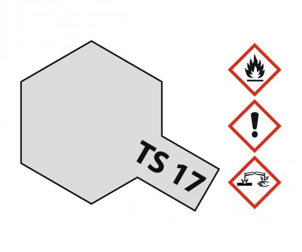 TS-17 Aluminum Silver Gloss, spray paint, 100 ml