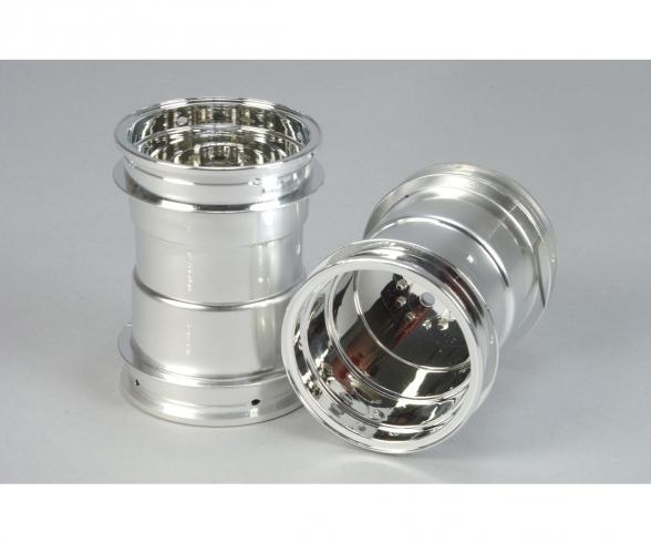 Super Clod Buster Wheels, wheel set, chrome