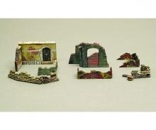 Italeri Walls and Ruins II Diorama Kit 1:72
