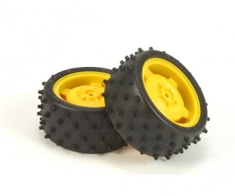 Rear Tire & Wheel Set, model accessory, 2-pack