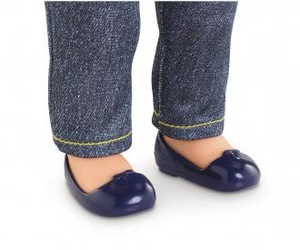 Cor. MC Ballet Flat Shoes-Navy Blue