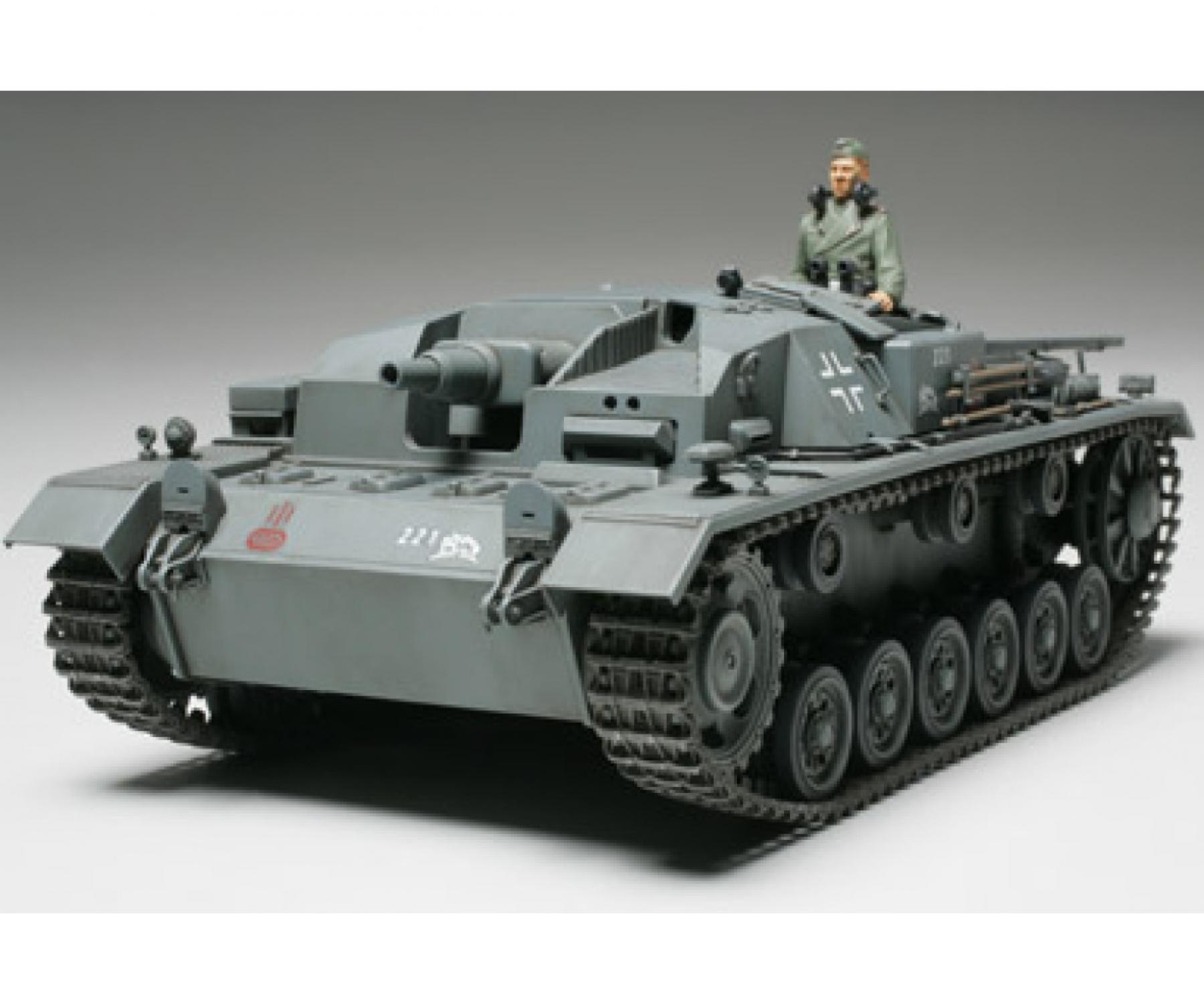 1:35 King Tiger & Sturmgeschütz III セット Buy 1:35 Ger. Sturmgeschütz III B (1) StuG. online | Tamiya
