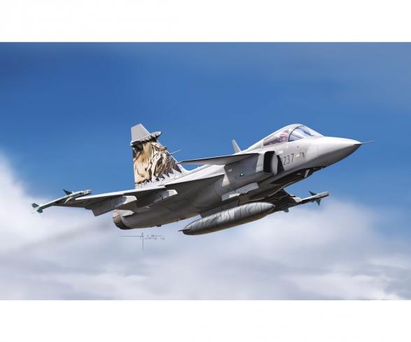 Italeri JAS 39 GRIPEN Aircraft Model Kit 1:72