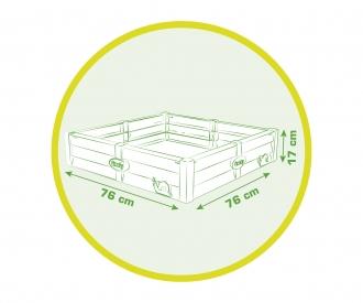Smoby Life Square Garden Sandpit