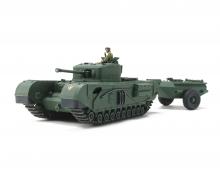 1:48 Churchill Mk.VII Crocodile, plastic assembly kit