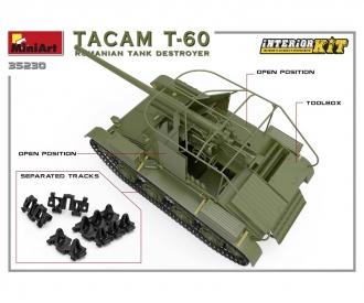 1:35 Tacam T-60 Rom. Jagdpanzer Interie.