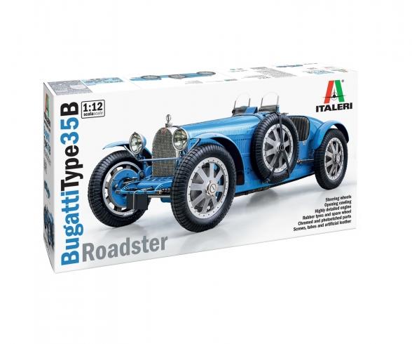 Bugatti 35B Roadster model kit 1:12 scale