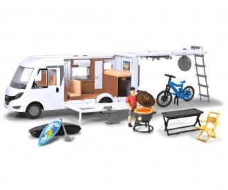 Hymer Camper Set Camping Van 1:24