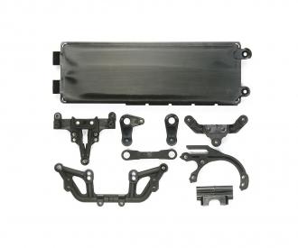 XV-01 K Parts Steering Arm Chassis Spare Set