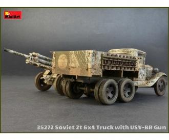 1:35 Sov. 2t LKW 6x4 m. 76mm USV-BR Pak