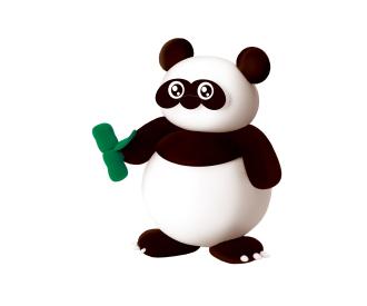 Art&Fun Air dry clay Panda