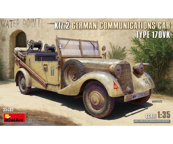 1:35 Dt. Kfz.2 Fernmeldefahrz. Typ170VK