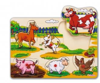 Eh - Puzzle A Bouton Scenaria(6Ass)