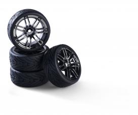1:10 14 Spoke Smoke Wheel Set, RC wheels