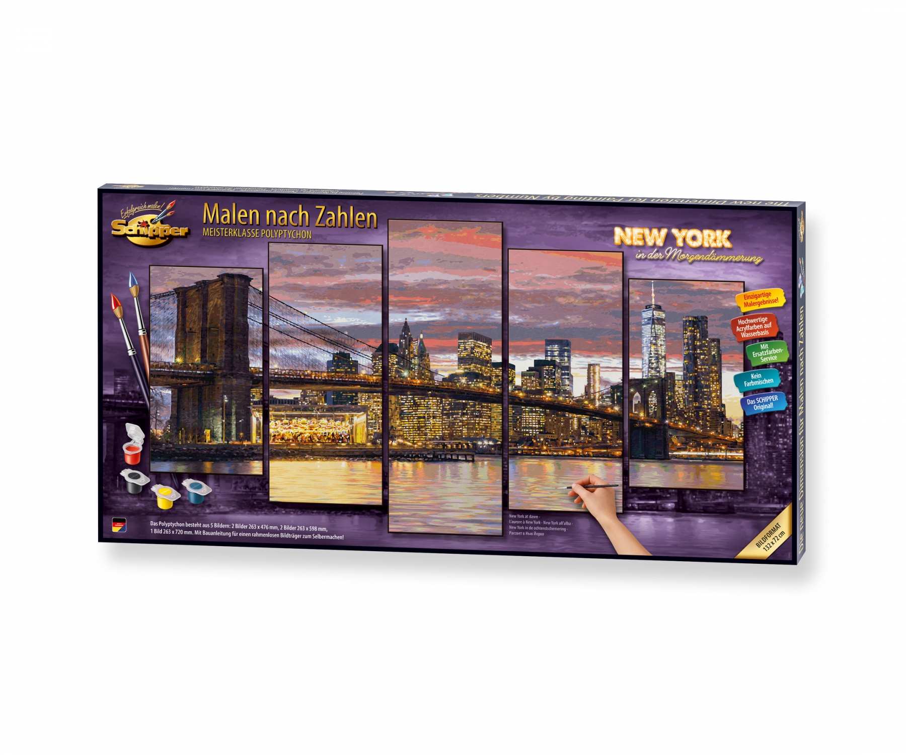 絵画 trip_on sale to 6.14 Buy New York at dawn - painting by numbers online | Schipper