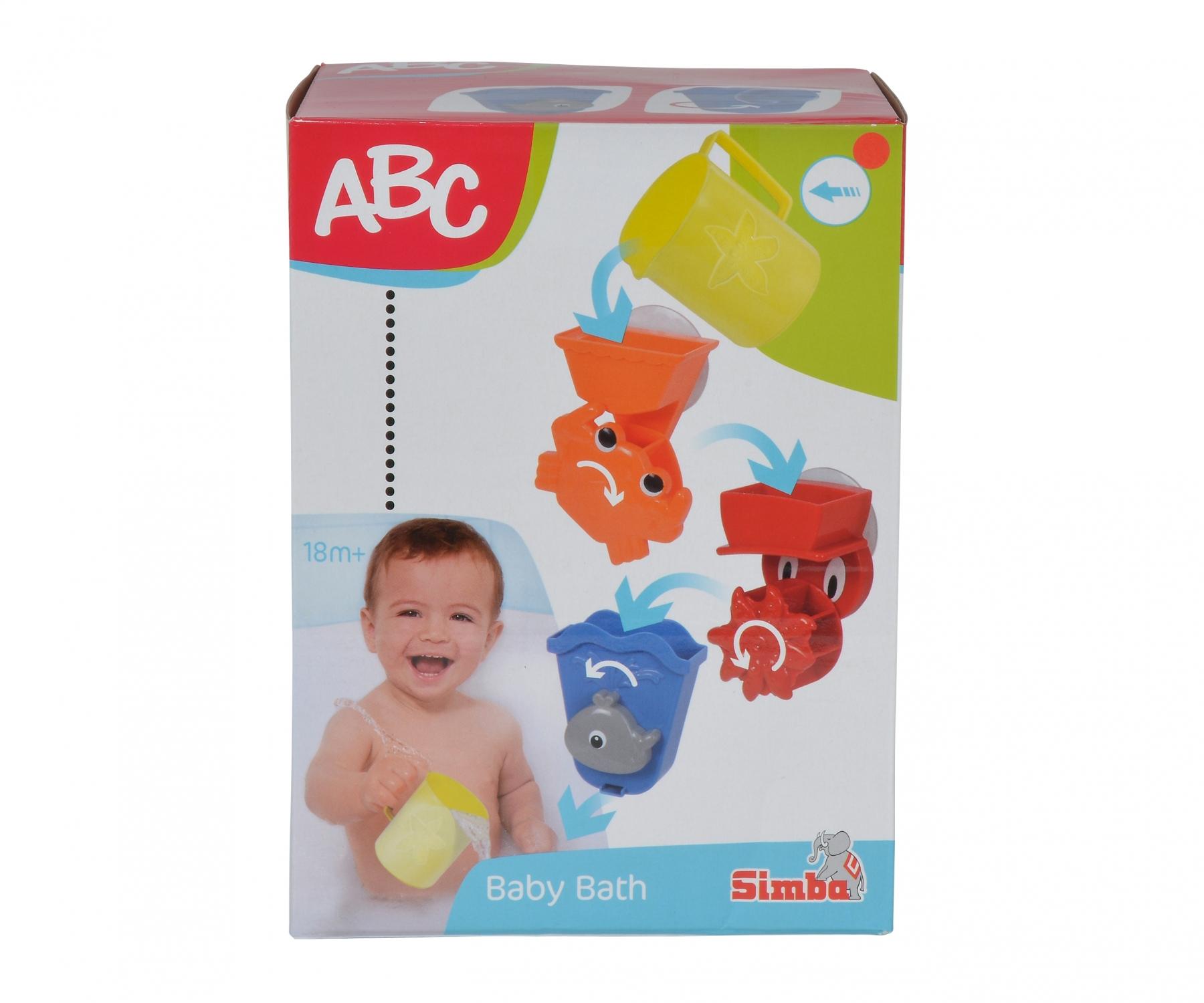 Simba ABC Badespielset 'Big Fun' – Mit Booten, Bechern Und Delfinen Für Super Badespaß!