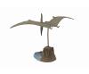 1:35 Pteranodon, scale model kit, display base