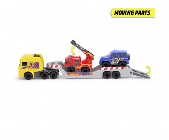Micro Rescue Truck, camion porte-voitures 32 cm