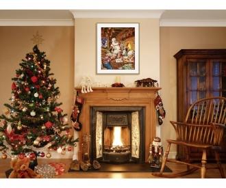 Baking for Christmas 40 x 50 cm - Painting by Numbers