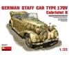 1:35 Ger. Staff Car Type 170V Cabriolet 1:35 Ger. Staff Car Type 170V Cabriolet