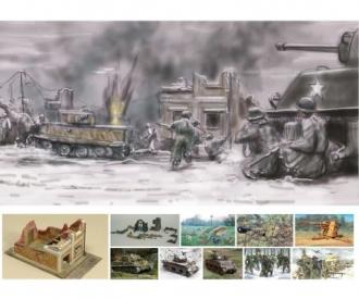 Kit de bataille 1:72 Bataille de Bastogne 1944