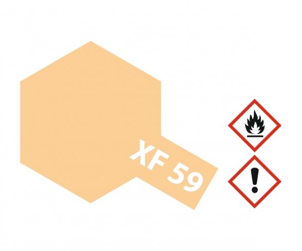 XF-59 Flat Desert Yellow, acrylic paint, 23 ml