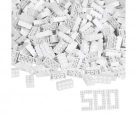 Blox 500 briques blanches 8 plots en vrac