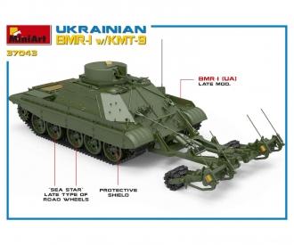 1:35 Ukrainian BMR-1 w/KMT-9 Mine roller