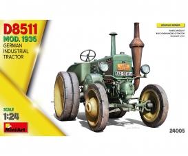 MiniArt D8511 Tractor Model Kit 1:24 Scale