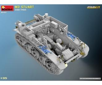 1:35 M3 Stuart frühe Produktion Interior Kit