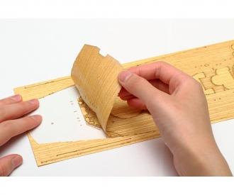1:350 Yamato, wooden-deck sheet, model accessory