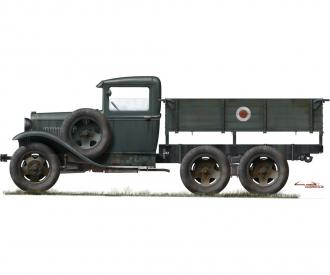 1:35 GAZ-AAА Mod. 1940 Cargo Truck (2)