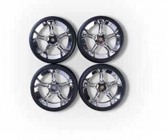 1:10 wheel set Y-Design4 (4) chrom