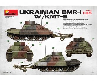 1:35 Ukrainian BMR-1 w/KMT-9 Mine roller