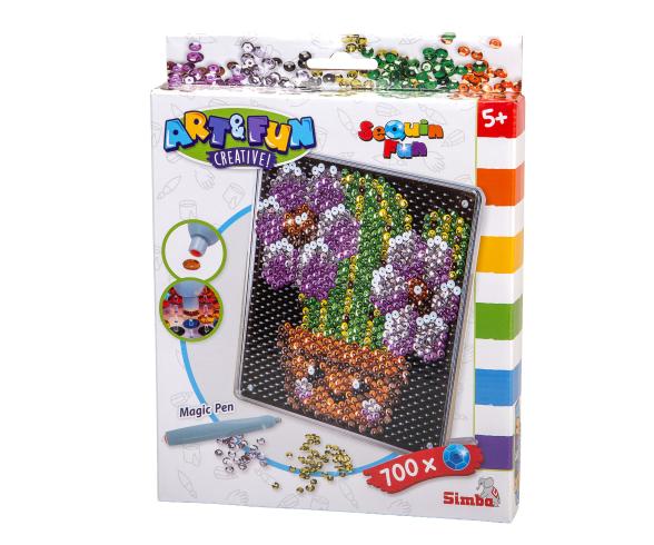 Art&Fun Sequin Fun Cactus