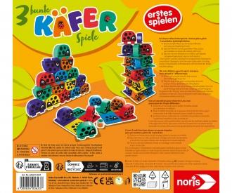 3 jeux de coccinelles colorés