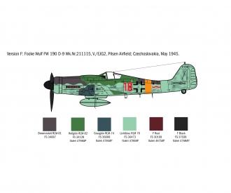 Italeri FW 190 D-9 Aircraft Model Kit 1:72